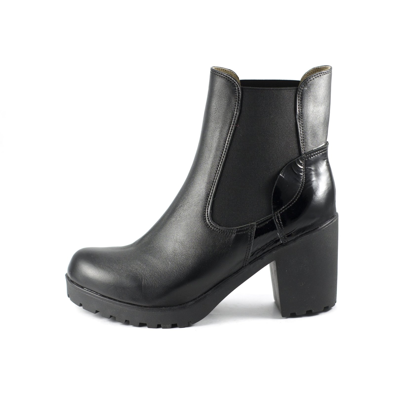 Czarne buty damskie - obrazek 2